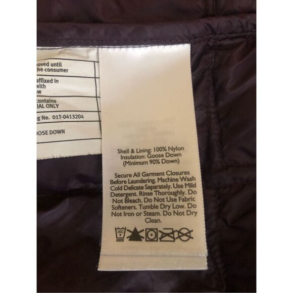 EDDIE BAUER 365 800 fill power goose down puffer red vest Size M - Picture 8 of 9